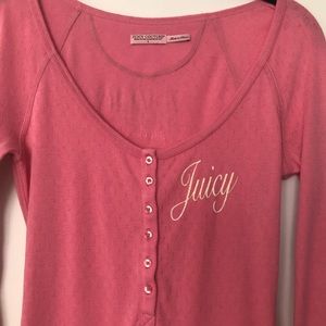 Juicy Couture Pink Sleep Shirt